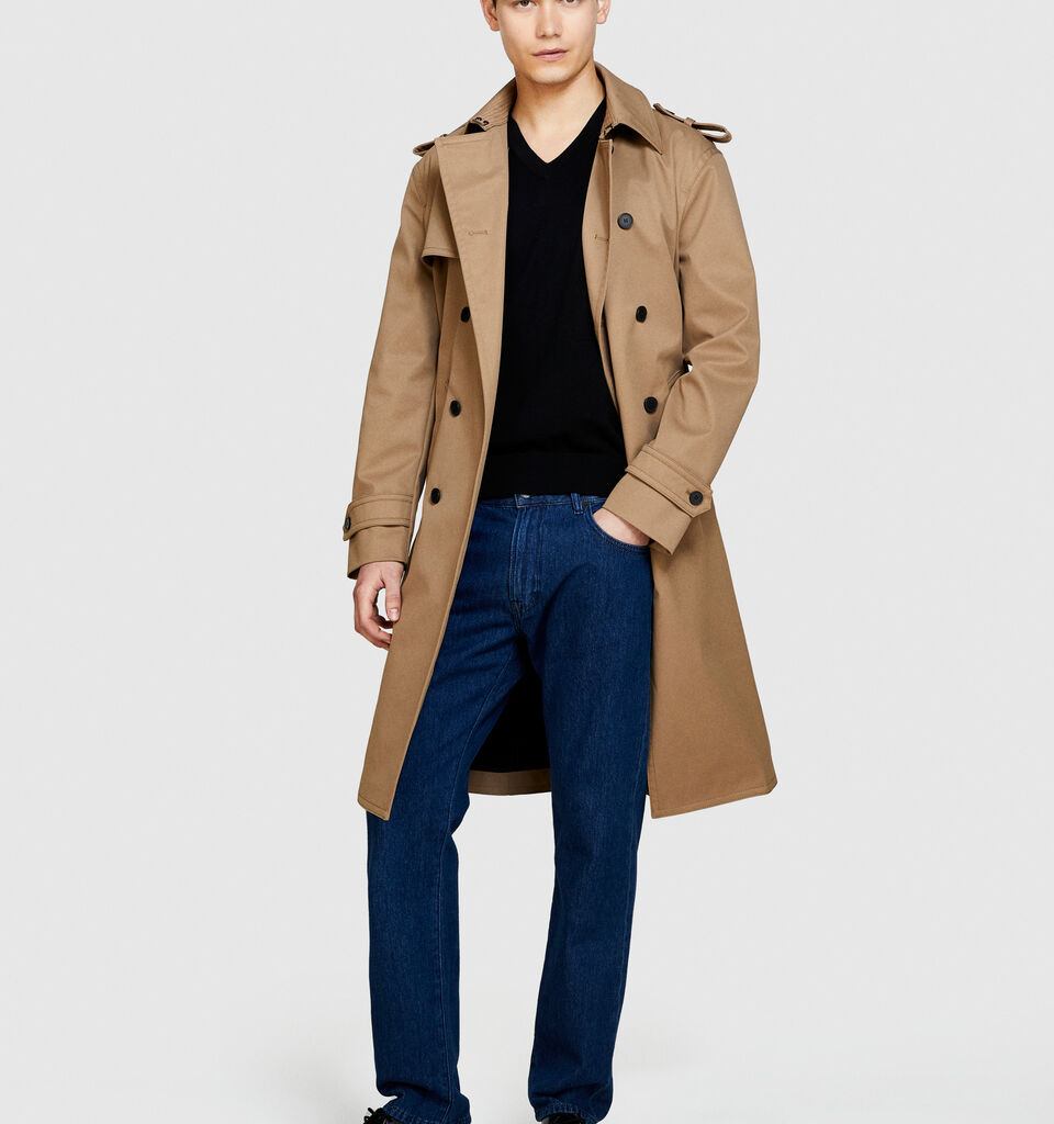 Liverpool slim fit jeans - men's slim fit jeans - Dark Blue | Sisley image number 1